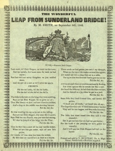 A folk song about Micheal Smith who jumped off the Wearmouth Bridge